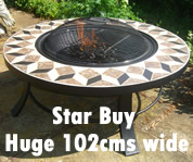 mosaic Round Fire pit